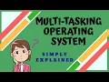 Multitasking Operating System Animation Simple Example Easy Explanation