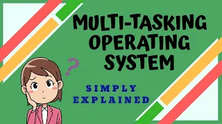 Multitasking Operating System Animation Simple Example Easy Explanation
