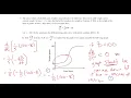 2012 AP Calculus AB FRQ - Differential Equation