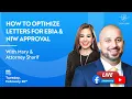 How to optimize letters for EB1A NIW Approval
