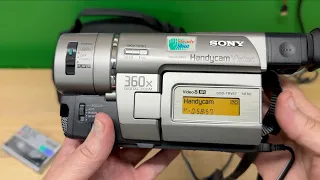 Sony CCD-TRV57 Handycam Camcorder Demo - How to Use
