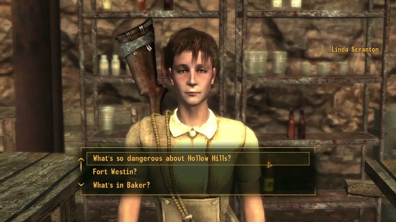 Linda Scranton - Long 15 NCR Expansion Fallout: New Vegas Mod