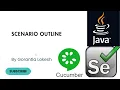 Selenium Java Tutorial 41 Scenario Outline in Java Selenium TestNG Cucumber