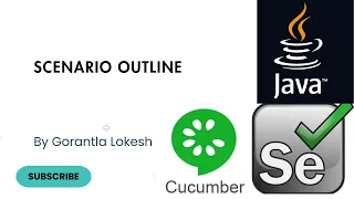 Selenium Java Tutorial 41 Scenario Outline in Java Selenium TestNG Cucumber