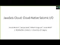 Download Lagu Algorithms: JavaSeis Cloud: A Cloud-Native Framework for Seismic I/O