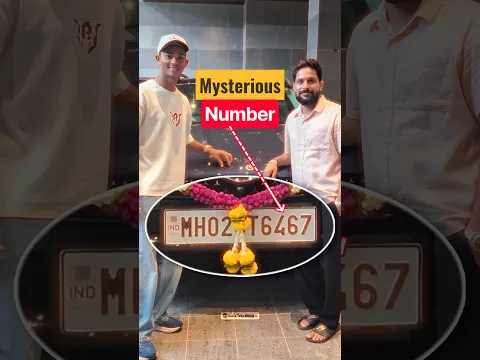 Yashashvi Jaiswal Mercedes-Benz Number Plate Mystery Solved #shorts