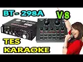 Download Lagu Power Ampli BT-298A plus Soundcard V8 TES KARAOKE
