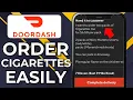 HOW TO ORDER CIGARETTES ON DOORDASH 2026