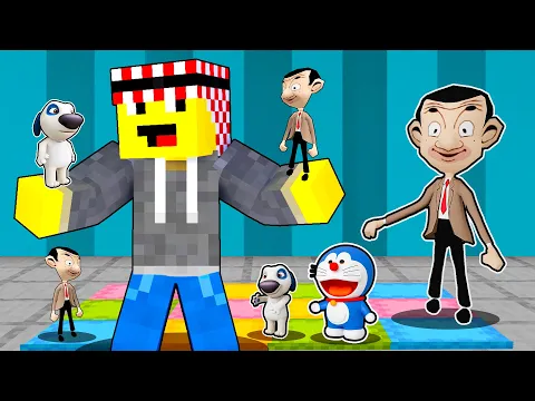 Video Thumbnail: ماين كرافت ولكن الشخصيات تستنسخ نفسها وصارو جيش !؟ 😂😨