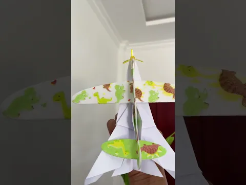 Best flying plane, Paper Airplane and ... #shorts AD398