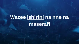 Wazee Ishirini Na Nne By Agape Gospel Band Lyrical Video 