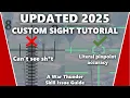 UPDATED Instructions In Description How To Use And Install Custom Sights In War Thunder
