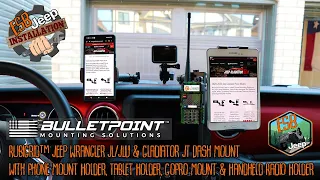 Bulletpoint Mounting Solutions RubiGrid install on Jeep Rubicon Gladiator