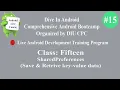 15 Android Live Course Dive In Android Shared Preferences in Android