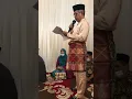 Lagu PANTUN PEMBUKA AKAD NIKAH MELAYU JAMBI