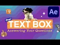 Easy Text Box - Q A sourceRectAtTime Expression