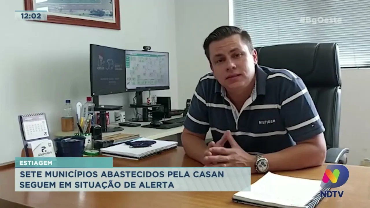 Sete municípios no Oeste seguem em situação de alerta por causa da estiagem