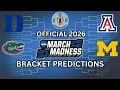 The 2026 NCAA MARCH MADNESS BRACKET PICKS 2026