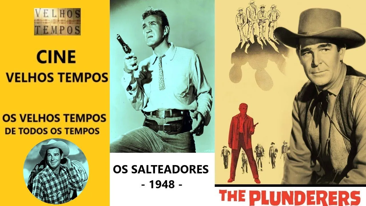 Os Salteadores (1948), Rod Cameron, Ilona Massey & Forrest Tucker, Legendado