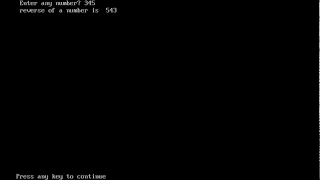QBASIC Program How to reverse a number