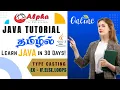 JAVA Tutorial Day 6 Type Casting If Else Loops AlphaWebAcademy