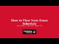 How to View Your Exam Schedule Carleton Central How-To
