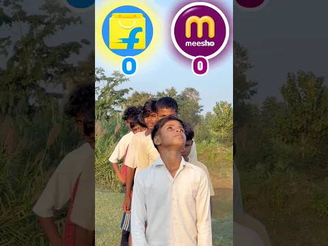 🔥 Flipkart 🆚 Meesho — कौन है Online Shopping का असली KING? 👑📦 #shorts