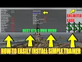 How To Install Simple Trainer GTA 5 Mod Menu Vehicle Spawner 2026