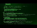 Hackers Code Running Down In Terminal Stock Motion Graphics
