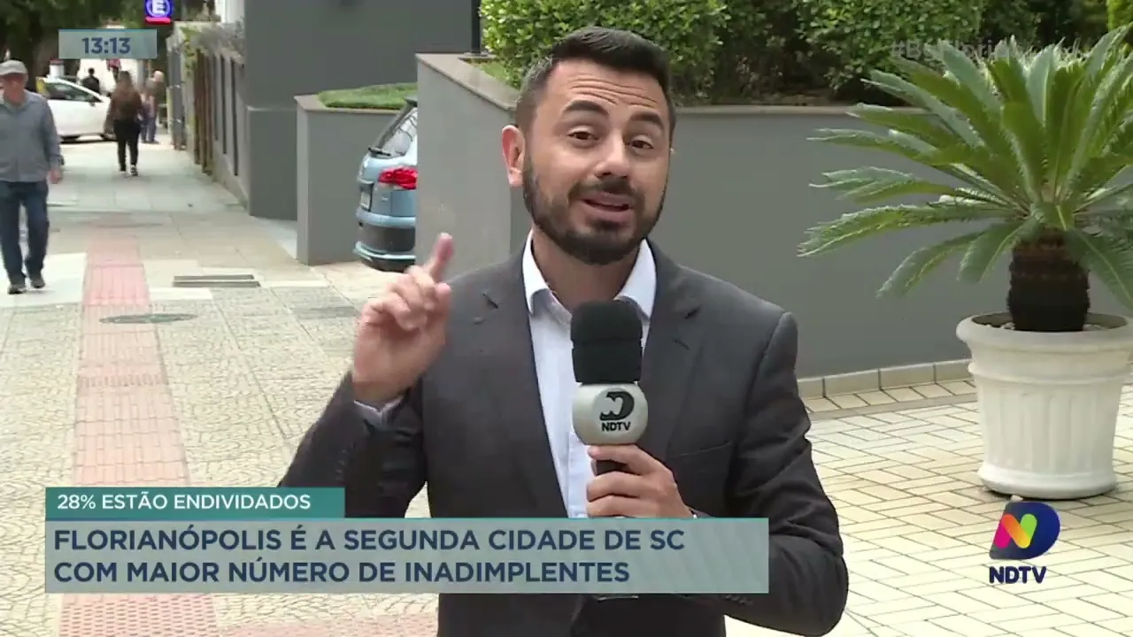 Florianópolis é a segunda cidade do estado com maior número de inadimplentes