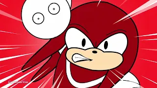 Knuckles saves Amy from DeviantArt feat Tails Sonic the Hedgehog Parody
