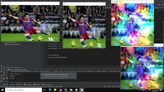 Basic operations of images using OpenCV