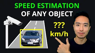 Speed Estimation of ANY Object in using Computer Vision Vehicle Speed Detection with YOLO 11