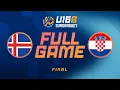 FINAL Iceland v Croatia Full Basketball Game FIBA U16 EuroBasket 2026 Division B