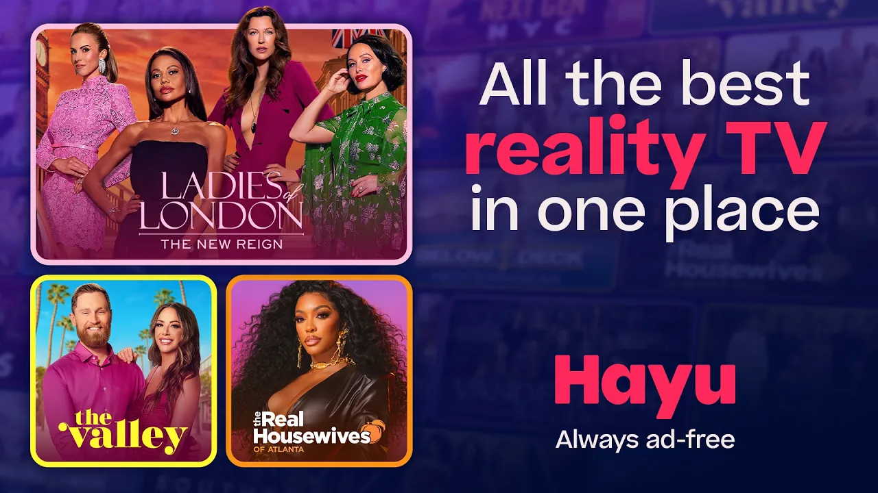 Hayu — Hayu — Stream Ad-Free Reality TV (YouTube video ad)