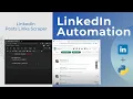LinkedIn Posts Links Scraper LinkedIn Automation LinkedIn Search Posts - Python DataKund