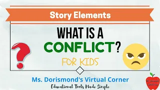 What is a Conflict Story Elements for Kids Reading Comprehension