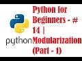 Python for Beginners - Modularization Part