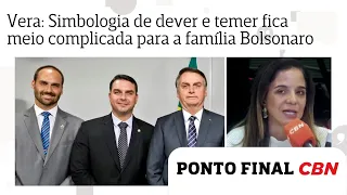 Vera Magalhães: Simbologia de dever e temer fica meio complicada para a família Bolsonaro