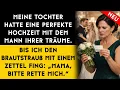 Lagu Die Hochzeit verlief gerade perfekt … bis ich den Brautstrauß fing