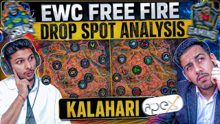 EWC 2026 Free Fire Kalahari Drop Spot Analysis All 24 Teams Landing Locations GamingAura