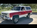 1985 Chevrolet K-5 Blazer 305 V8 4x4 AC PS PB from Las Vegas Great Body