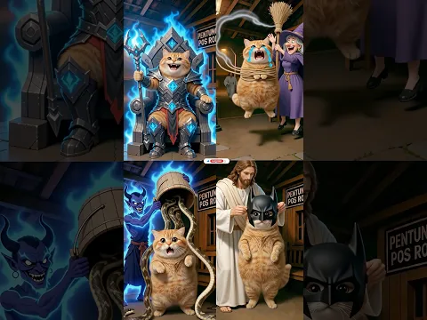 Cute Cat ai Video Part 2 😀😂 #aivideo #shorts #viral