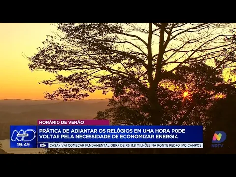 Possível retorno do horário de verão: medida pode economizar energia em meio à seca