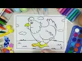 Printable coloring pages for kids - Birds