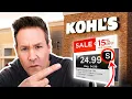 The TRUTH About Kohl s Sales They Don t Tell You THIS