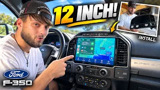 I Gave My Old F-350 the Screen Ford Never Offered
