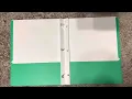 How to Use Brad Folder