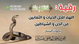 رقية قوية قاتلهم الله اللهم اقتل الحيات و الثعابين من الجن و الشياطين الشيخ عمر العاطفي 