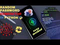 random password Generator using python